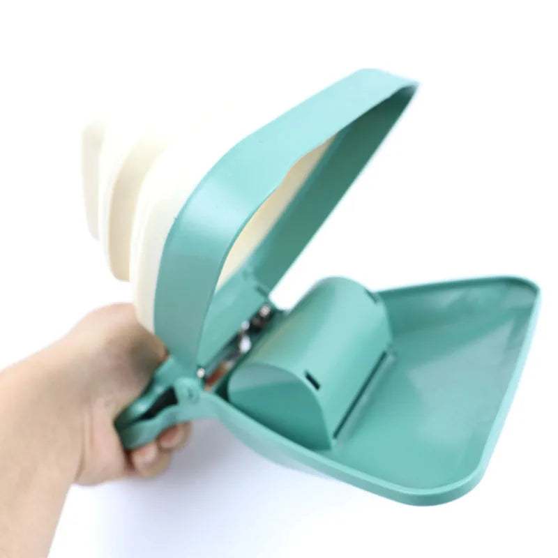 Foldable Dog Pooper Scooper with Decomposable Bags