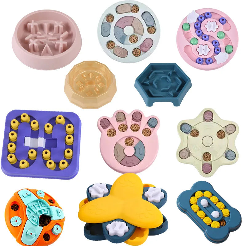 Interactive Dog Puzzle Toy - Slow Feeder