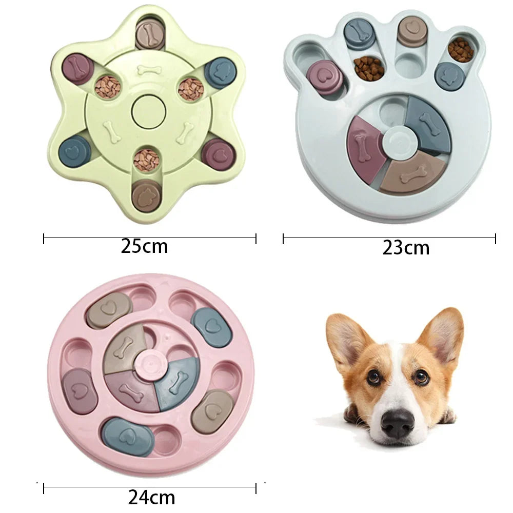 Interactive Dog Puzzle Toy - Slow Feeder