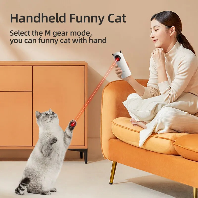 Automatic Interactive Cat Toy - LED Laser