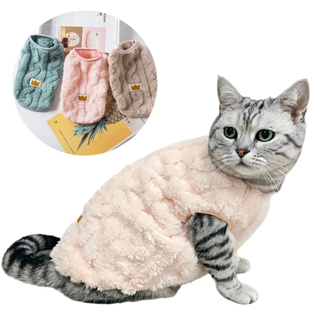 Soft Cozy Cat Clothes