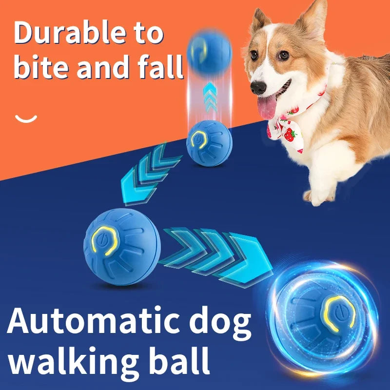 Smart Electronic Dog Toy Ball - Interactive and Automatic